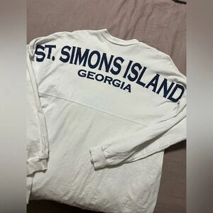 Spirit Jersey Souvenir shirt from St Simons Island Ga Size Large oversized long
